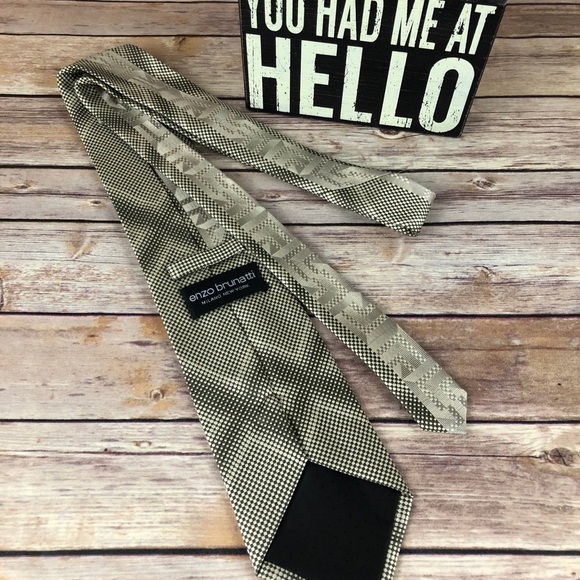 Enzo Brunatti Abstract Tie - Picture 4 of 4